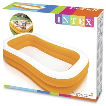 Бассейн надувной Intex Мандарин 57181 NP, 229x147x46 см купить,NaN