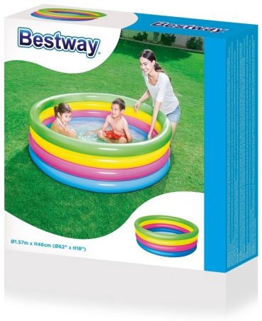 Бассейн надувной Bestway 51117 522л купить,NaN