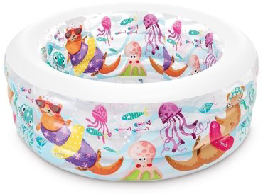 Бассейн надувной Intex Little Otter 58480 NP, 152x152x56 см купить,NaN