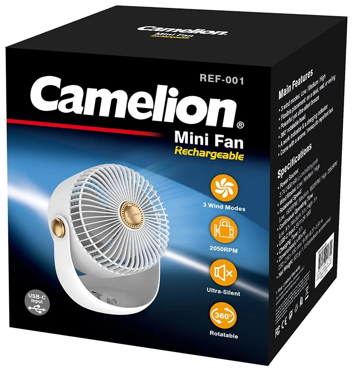 Вентилятор Camelion REF-001-CB белый - ForteMarket Вентилятор Camelion REF-001-CB белый купить,0
