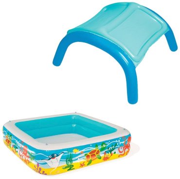 Бассейн надувной Bestway Canopy 52192 265л - ForteMarket Бассейн надувной Bestway Canopy 52192 265л купить,0