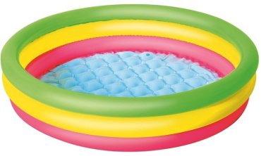 Бассейн надувной Bestway Summer Set 51104, 102x25 см купить,NaN