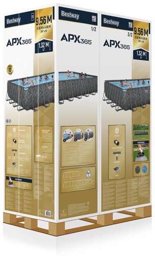 Бассейн каркасный Bestway 561KJ, 956x488x132 см купить,NaN
