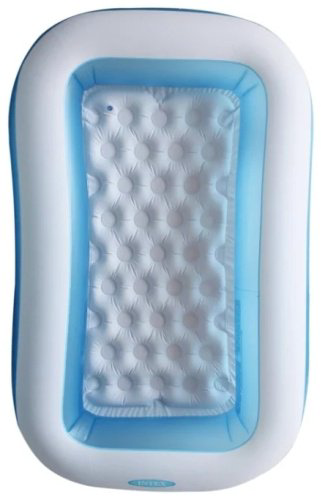 Бассейн надувной Intex Rectangular Baby 57403, 166x100x28 см купить,NaN