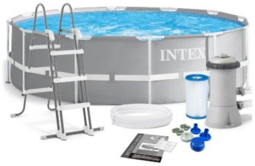 Бассейн каркасный Intex 26718 FR, 366x366x122 см