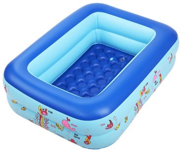Бассейн надувной San Li Toys 123455, 130x90x40 см