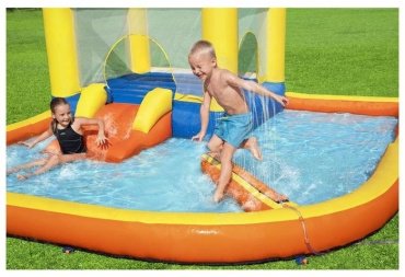 Бассейн надувной Bestway 53381, 365x340x25 см - ForteMarket Бассейн надувной Bestway 53381, 365x340x25 см купить,0