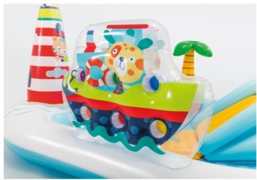 Бассейн надувной Intex Fishing Fun 57162 NP, 218x188x99 см