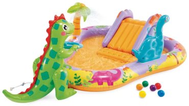 Бассейн надувной Intex Dino Park 56139, 201x157x25 см - ForteMarket Бассейн надувной Intex Dino Park 56139, 201x157x25 см купить,0