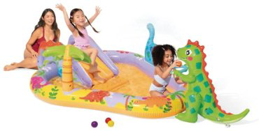 Бассейн надувной Intex Dino Park 56139, 201x157x25 см - ForteMarket Бассейн надувной Intex Dino Park 56139, 201x157x25 см купить,24299