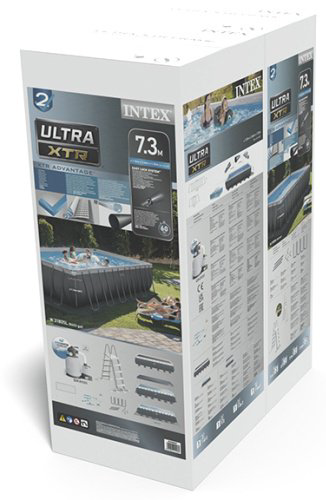 Бассейн каркасный Intex 26368 NP, 732x366x132 см купить,NaN