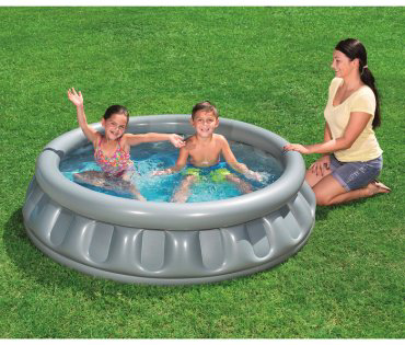 Бассейн надувной Bestway Космический корабль, 152x152x43 см купить,NaN