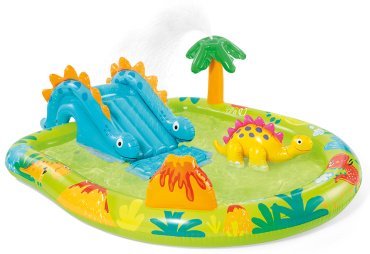 Бассейн надувной Intex Little Dino 57166 NP, 191x152x15 см