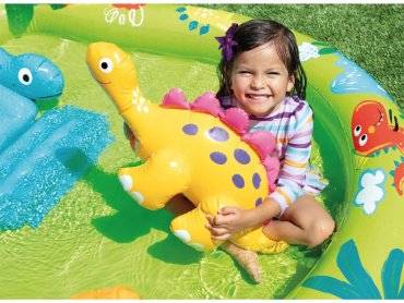 Бассейн надувной Intex Little Dino 57166 NP, 191x152x15 см