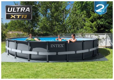 Бассейн каркасный Intex 26334 NP, 610x610x122 см - ForteMarket Бассейн каркасный Intex 26334 NP, 610x610x122 см купить,0