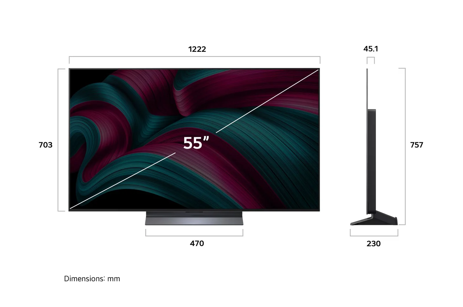 Телевизор LG 55" OLED55C5RLA OLED 4K UHD Black + Саундбар LG SC9S Black - ForteMarket Телевизор LG 55" OLED55C5RLA OLED 4K UHD Black + Саундбар LG SC9S Black купить,0