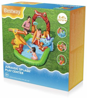Бассейн надувной Bestway 53160, 241x140x20 см купить,26990