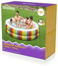 Бассейн надувной Bestway 54443, 206x51 см