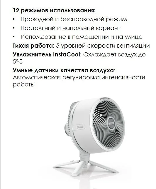 Вентилятор Shark FA220EU белый - ForteMarket Вентилятор Shark FA220EU белый купить,0