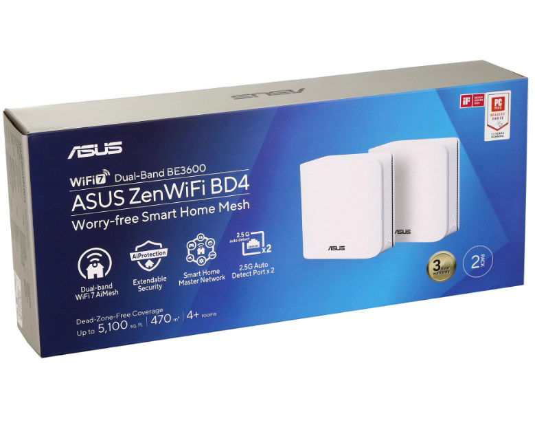 Беспроводная MESH-система ASUS ZenWiFi BD4 (2-pack)