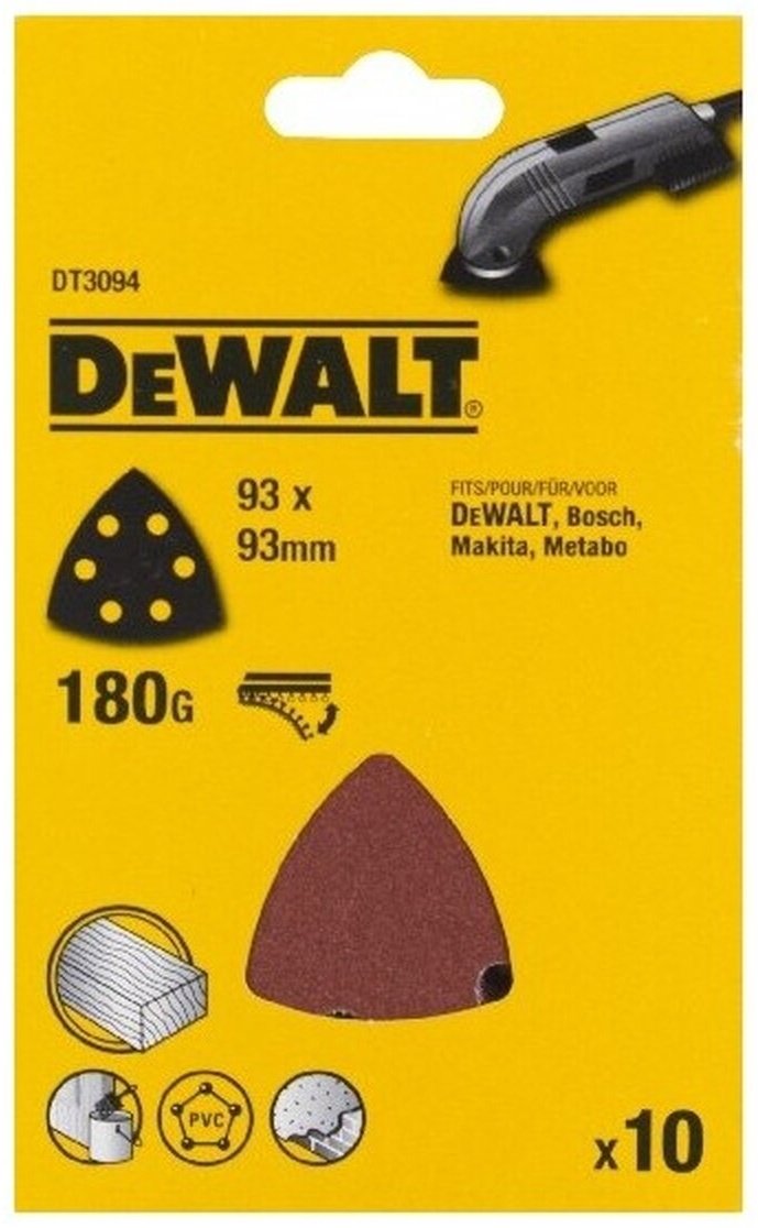 DeWALT шлифовальный лист DT3094 10 шт купить,NaN