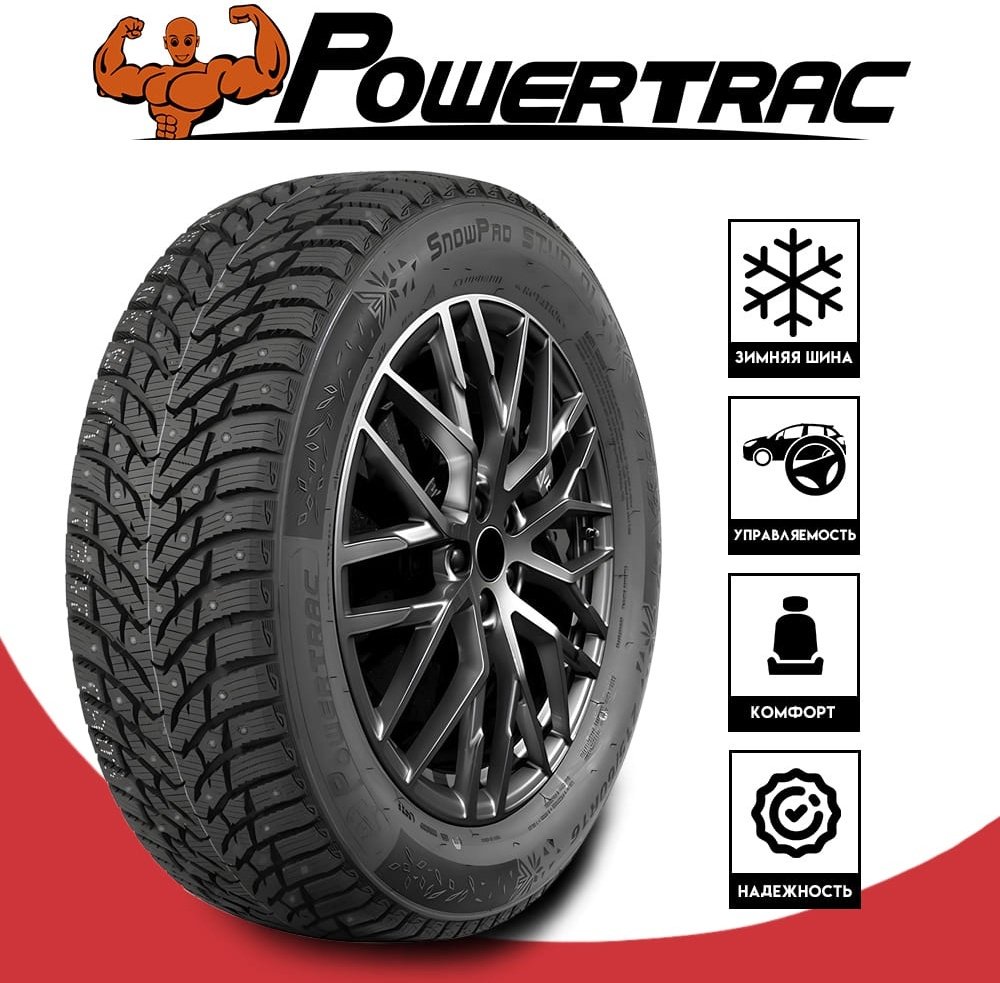 Powertrac SnowPro Stud 01 155/70 R13 75 T с шипами купить,NaN