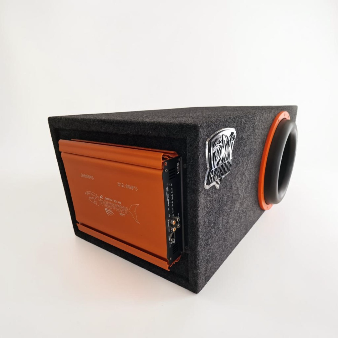 Сабвуфер DL Audio Gryphon PRO 12 V3 в корпусе с усилителем Barracuda 1.900 купить,156600