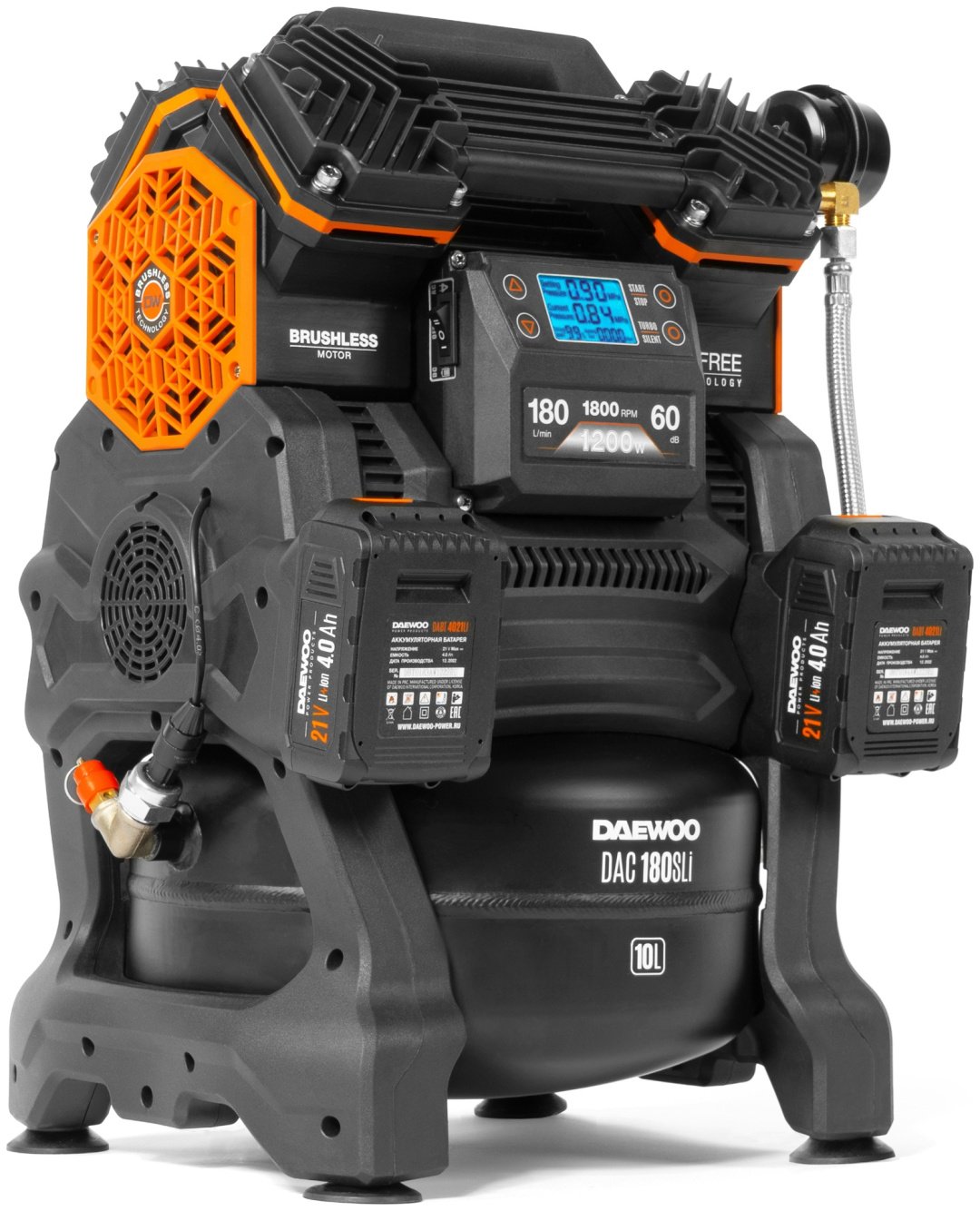 Компрессор безмасляный Daewoo DAC 180S Li купить,NaN