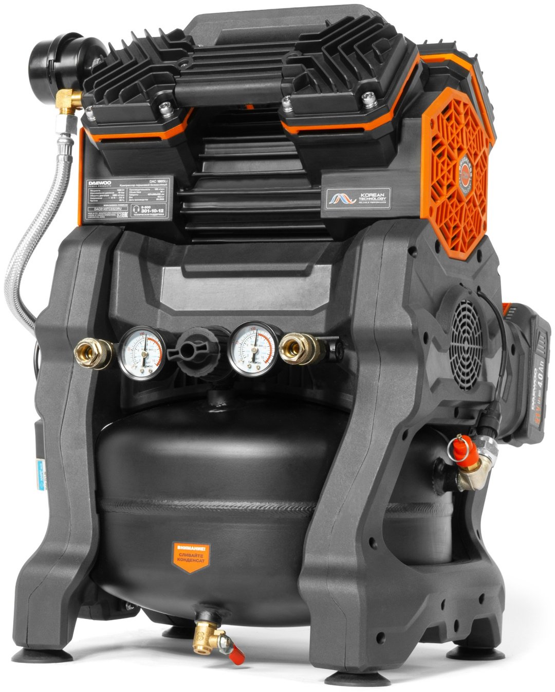 Компрессор безмасляный Daewoo DAC 180S Li купить,NaN