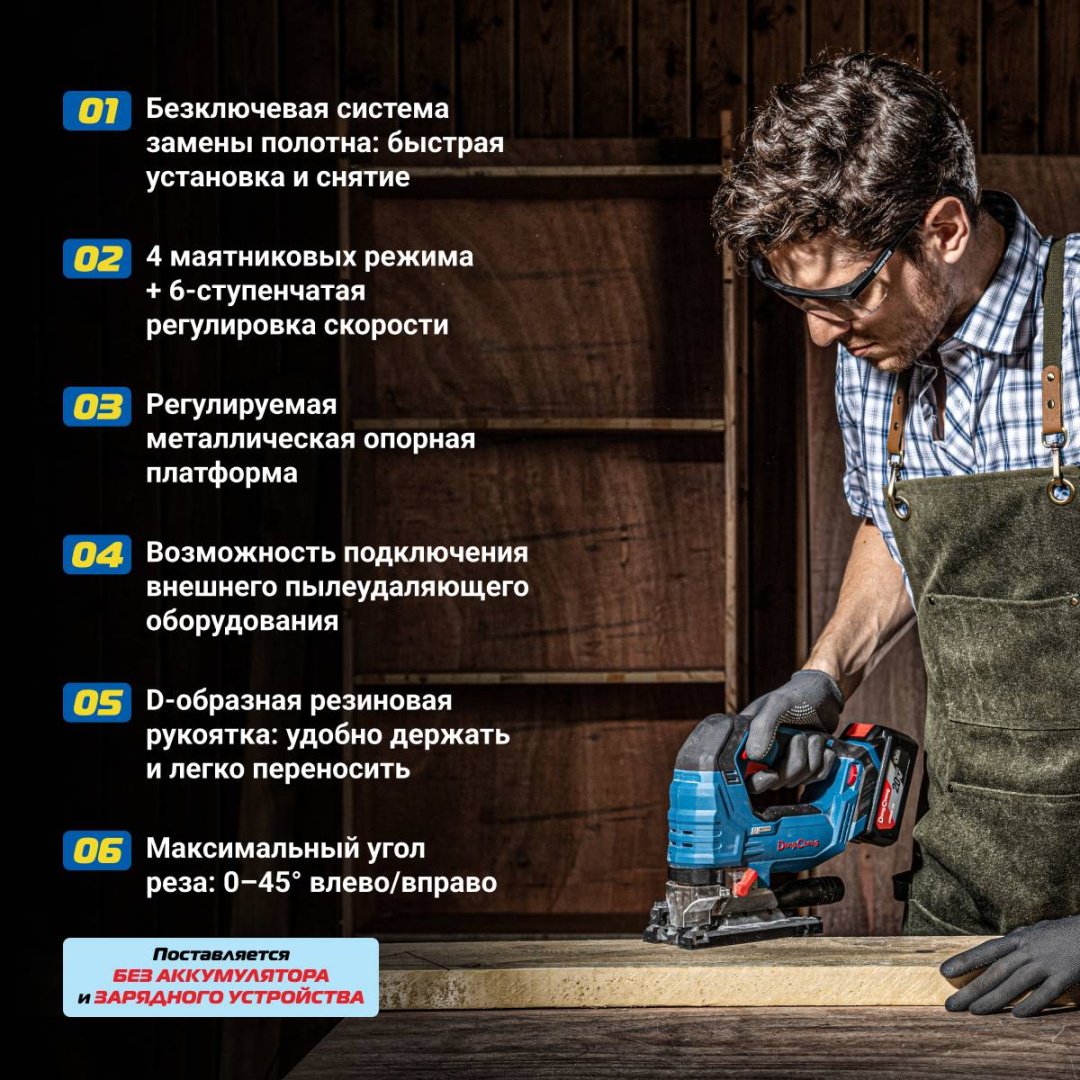 Электролобзик Dong Cheng DCMQ85 (TYPE Z) купить,NaN