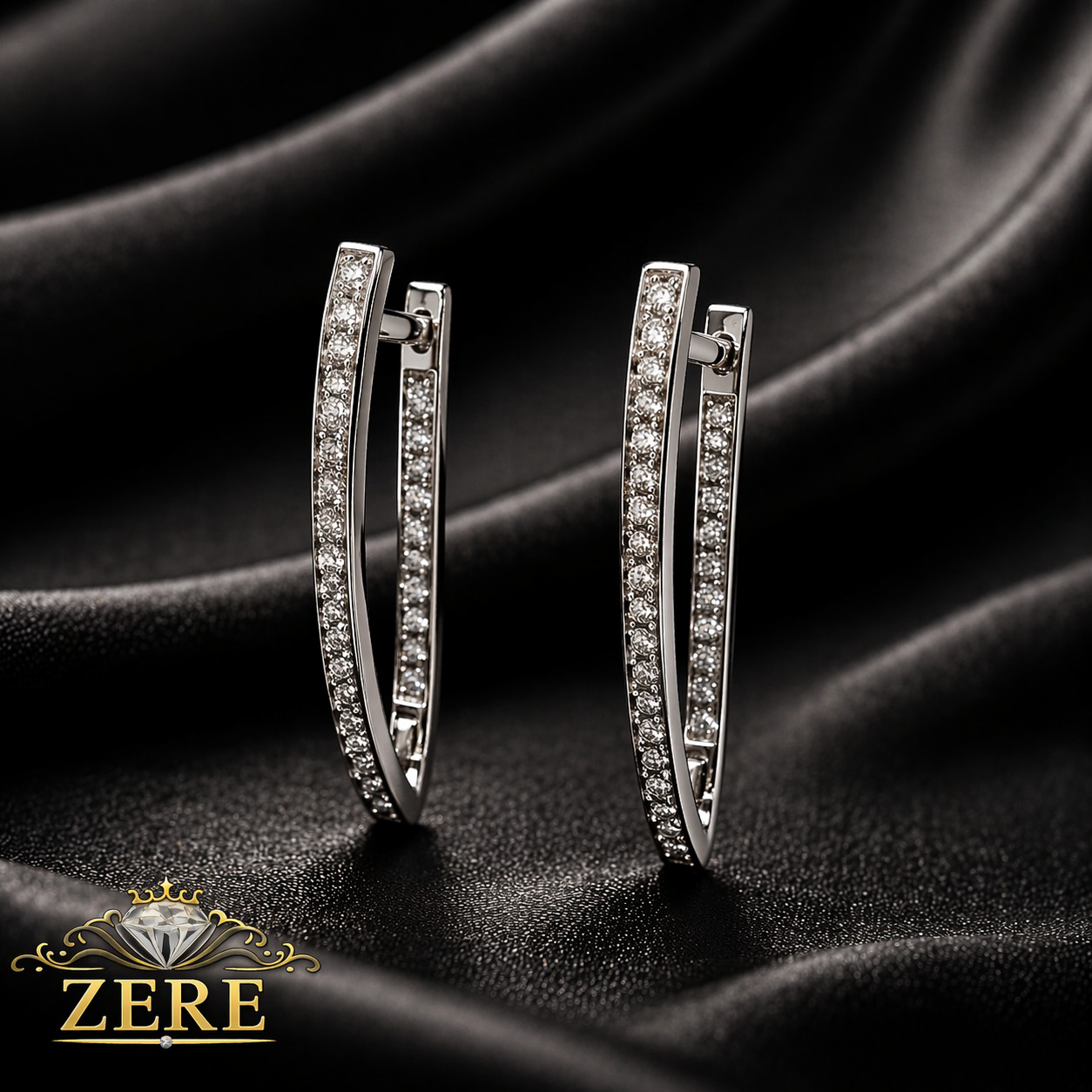 Серьги Zere ZR100405 серебро 4.0гр купить,13200