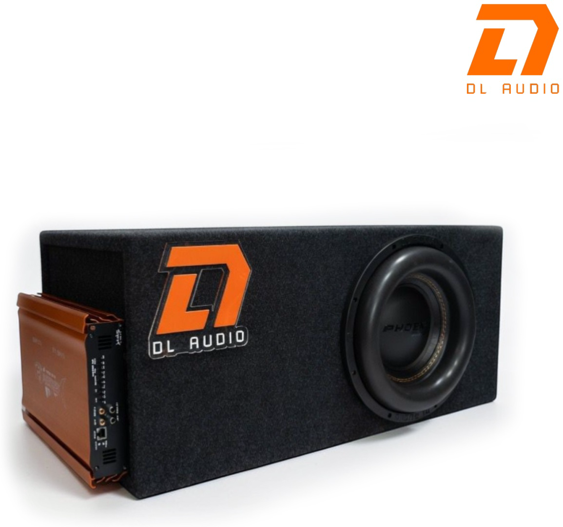 Сабвуфер DL Audio Phoenix Black Bass 12 с усилителем Barracuda 1.1400