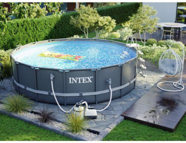 Бассейн каркасный Intex Ultra XTR 26326, 488x488x122 см купить,NaN