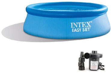 Бассейн надувной Intex 28110, 244x244x76 см купить,NaN