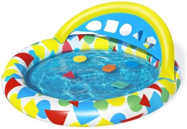 Бассейн надувной Bestway 52378, 120x117x46 см купить,NaN