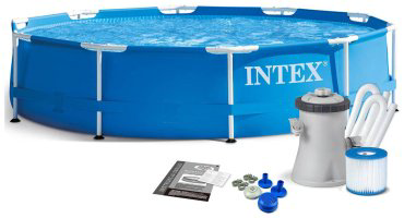 Бассейн каркасный Intex 28202 NP, 305x305x76 см купить,NaN