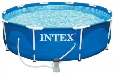 Бассейн каркасный Intex 28202 NP, 305x305x76 см - ForteMarket Бассейн каркасный Intex 28202 NP, 305x305x76 см купить,0