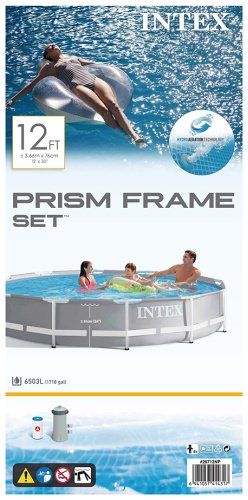 Бассейн каркасный Intex 26712 NP, 366x366x76 см - ForteMarket Бассейн каркасный Intex 26712 NP, 366x366x76 см купить,0