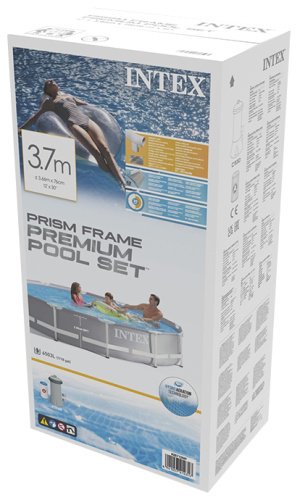 Бассейн каркасный Intex 26712 NP, 366x366x76 см - ForteMarket Бассейн каркасный Intex 26712 NP, 366x366x76 см купить,0