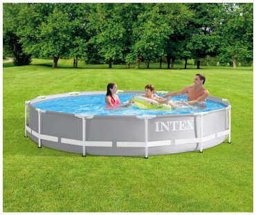 Бассейн каркасный Intex 26710, 366x366x76 см