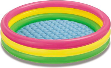 Бассейн надувной Intex Sunset Glow 57412, 114x114x25 см