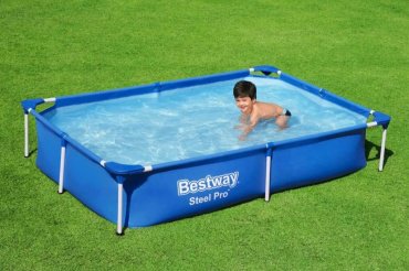 Бассейн каркасный Bestway 56401 Steel Pro, 221x150x43 см - ForteMarket Бассейн каркасный Bestway 56401 Steel Pro, 221x150x43 см купить,0