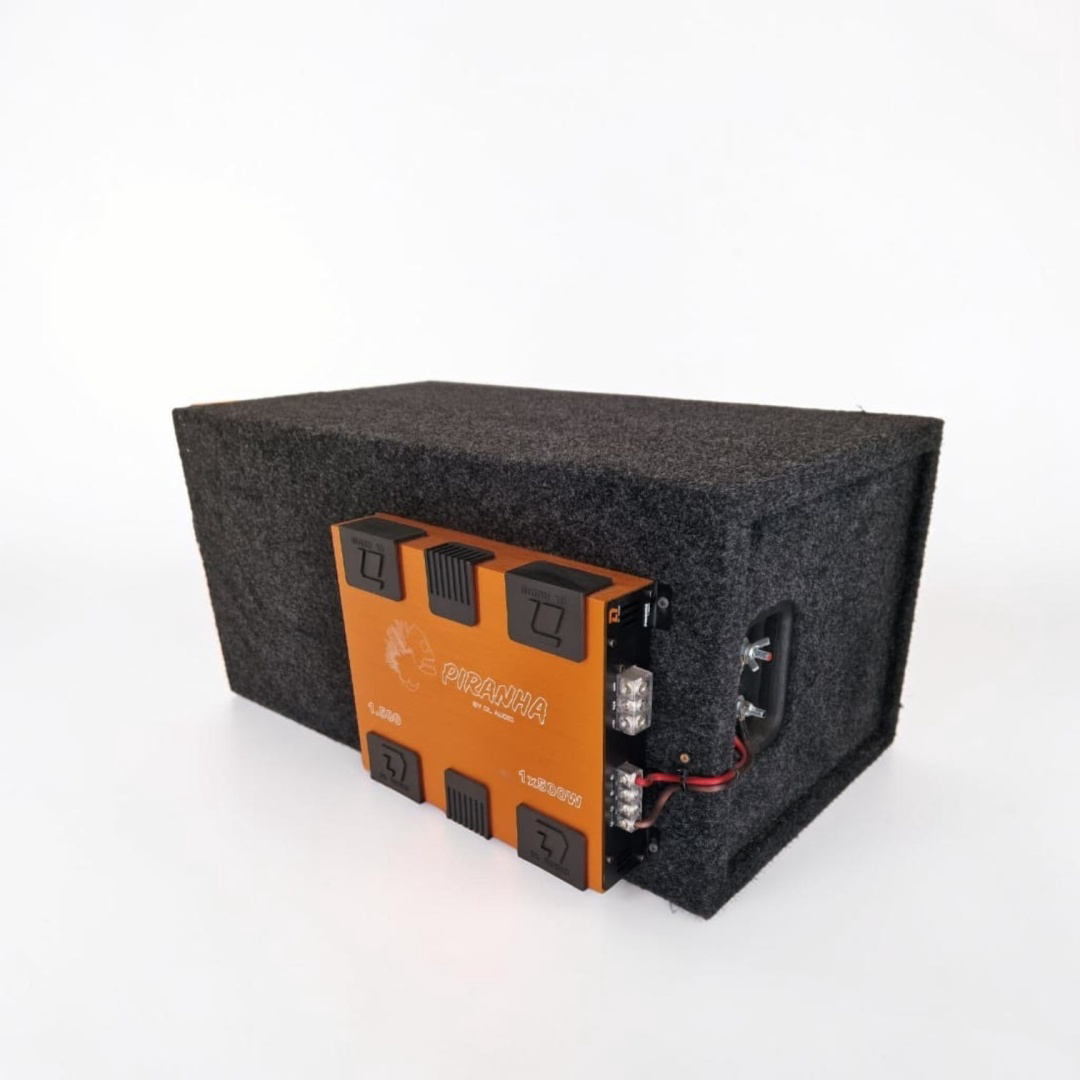 Сабвуфер DL Audio Piranha 10 v.2 с усилителем Piranha 1.500 