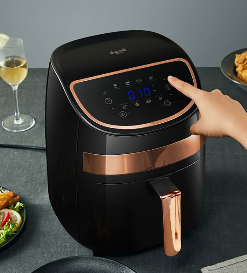 Аэрогриль Xiaomi Deerma Air Fryer KZ100 черная