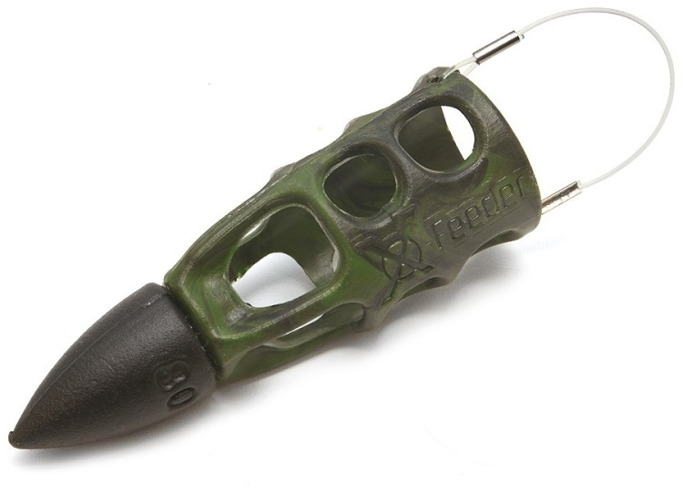 Кормушка Х-Feeder PL Camo Bullet Meteor M 60г 30мл купить,NaN