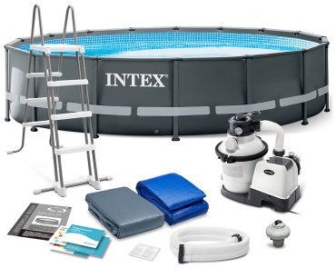 Бассейн каркасный Intex 26326 NP, 488x488x122 см