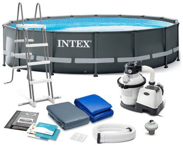 Бассейн каркасный Intex 26326 NP, 488x488x122 см