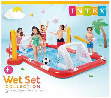 Бассейн надувной Intex Action Sports 57147 NP, 325x267x8 см купить,NaN