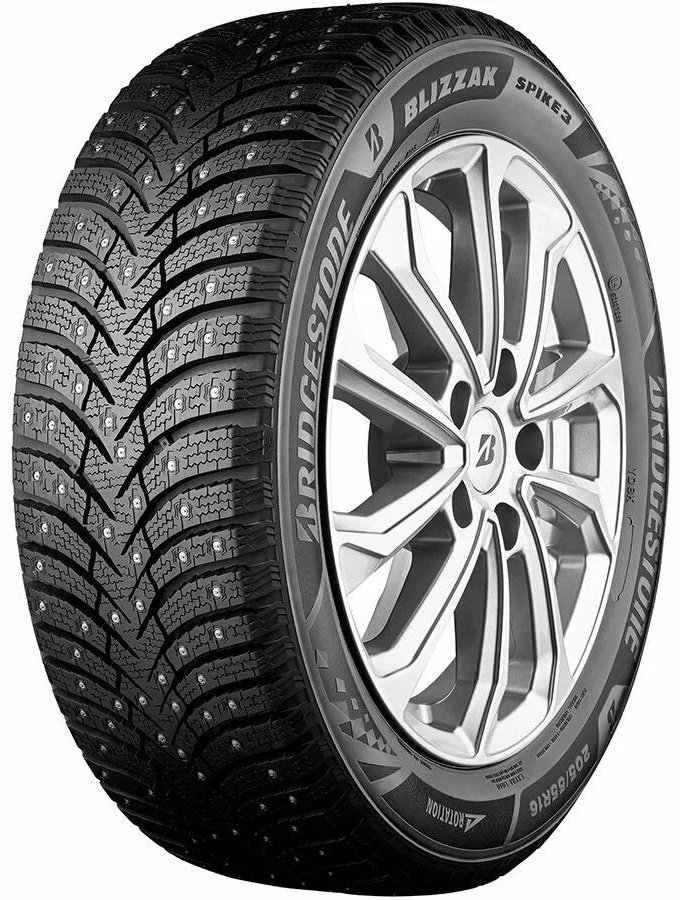 Bridgestone BLIZZAK SPIKE 3 шип 205/55 R16 94 T с шипами купить,NaN