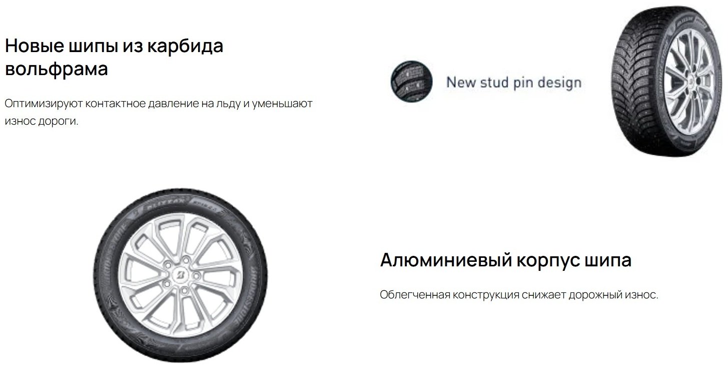 Bridgestone BLIZZAK SPIKE 3 шип 205/55 R16 94 T с шипами купить,NaN